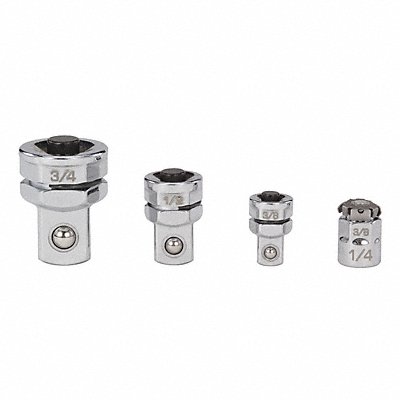 PROTO JHA4S Socket Adaptor Set 3/8 1/2 3/4 Fem Sq