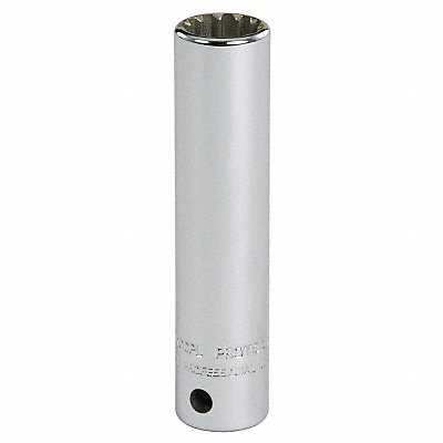 PROTO J4706DPL Socket Steel Chrome 3/16 in