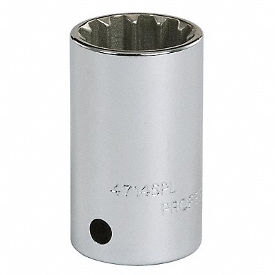 PROTO J4714SPL Socket Steel Chrome 7/16 in
