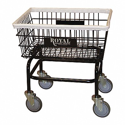 ROYAL BASKET TRUCKS G27BKXW0A5UNN Laundry Cart 3.4 cu ft No Hanger
