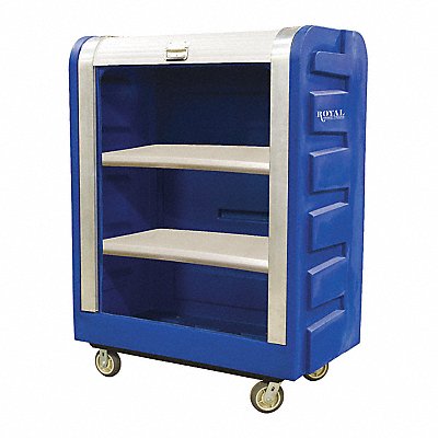ROYAL BASKET TRUCKS G48BLXBTC6UNN Bulk Tambour Truck 48 cu ft Blue