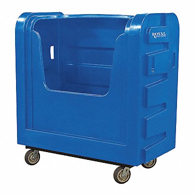 ROYAL BASKET TRUCKS G36BLXBFA6UNN Poly Bulk Truck 36 cu ft Blue