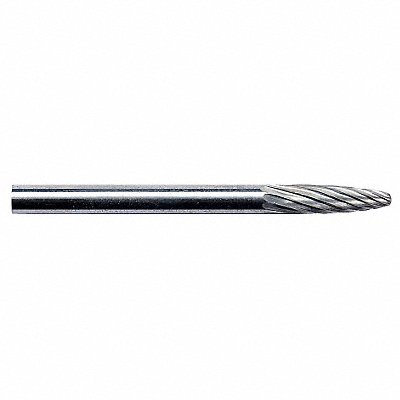 GRAINGER 19D718 Tree Burr SF Single Cut 1/4