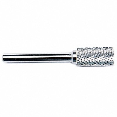 GRAINGER 19D796 Cylinder Burr SA Carbide 1/8 Double Cut