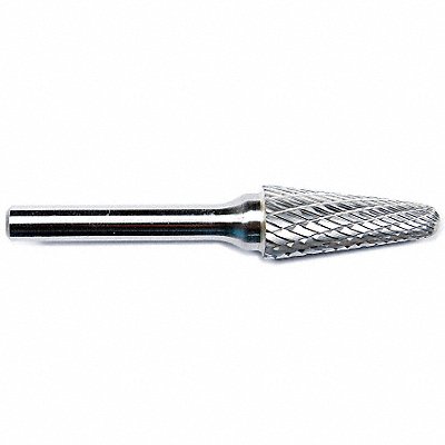 GRAINGER 19D909 Cone Burr Pointed End 5/8 Carbide