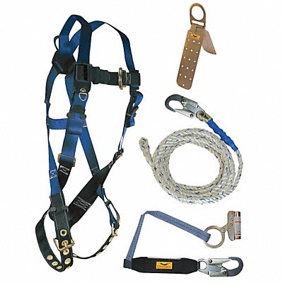 CONDOR 19F394 Roofers Harness Kit L XL
