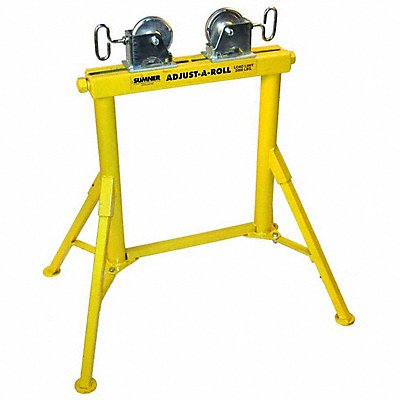 SUMNER 780368 Roller Head Pipe Stand 1/2 to 36 In.