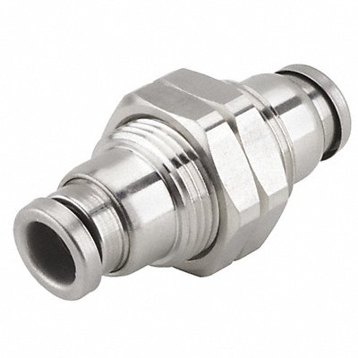 SMC KQG2E1100 Bulkhead Union 3/8 in 316SS