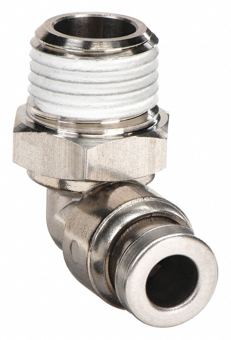 SMC KQG2L13N04S 90 Elbow Thread 1/2 in Thread To Tube
