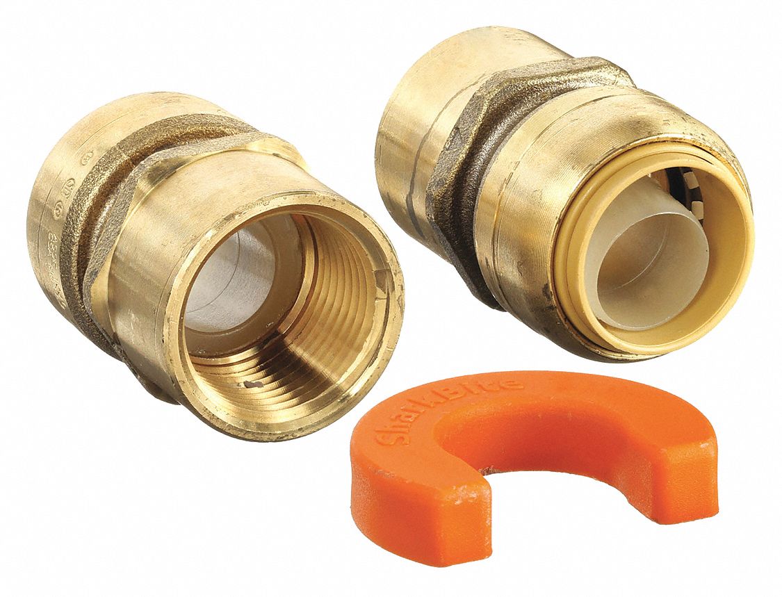 SHARKBITE 22604LF Water Heater Fitting Kit 1/2 In x 3/4 In