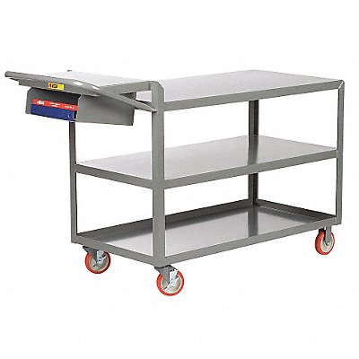 LITTLE GIANT 3LG1832WSPBK Order-Picking Cart 1 200 lb Steel