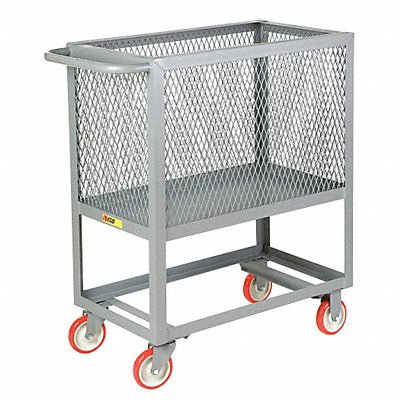 LITTLE GIANT RP4X24486PY Mesh Truck 40 in H 53 in L Push