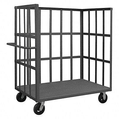 GRAINGER OPTFB603016MR95 Open Portable Truck 1 Shelf 2000 lb.