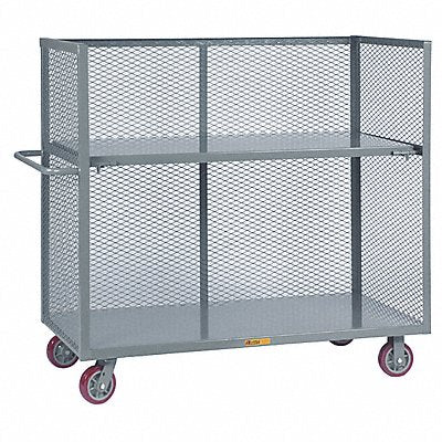 LITTLE GIANT T130606PYDS Bulk Storage Cart 60x30 w/Drop Shelf