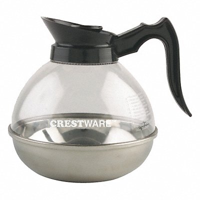 CRESTWARE PD64 Coffee Decanter 64 fl oz Cap. SS