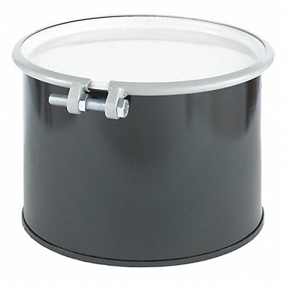 GRAINGER CQ0501 Transport Drum Black 20ga 0.9mm