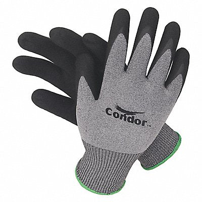 CONDOR 786EP8 VF Coated Gloves Nylon XS 19K974 PR
