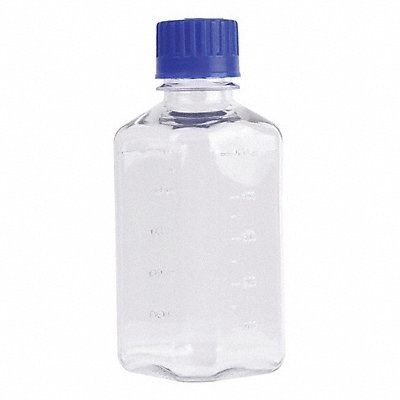 WHEATON WPBGC0500SB Media Bottle 177.7 mm H Clear PK12