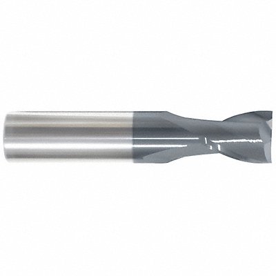 GRAINGER 202001133 Square End Mill Single End Carbide 1/4