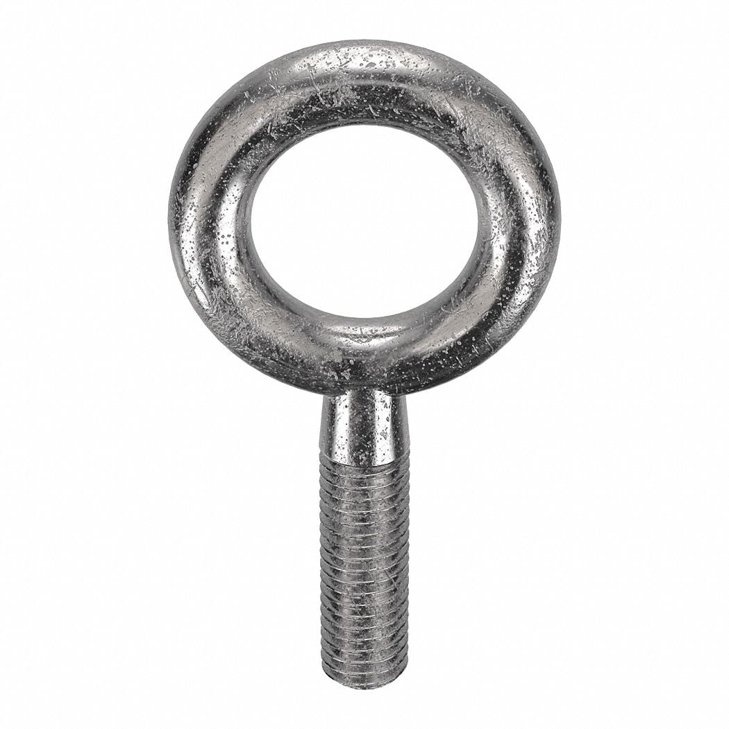 KEN FORGING K20033SS Machinery Eye Bolt Shank D 3/8 in
