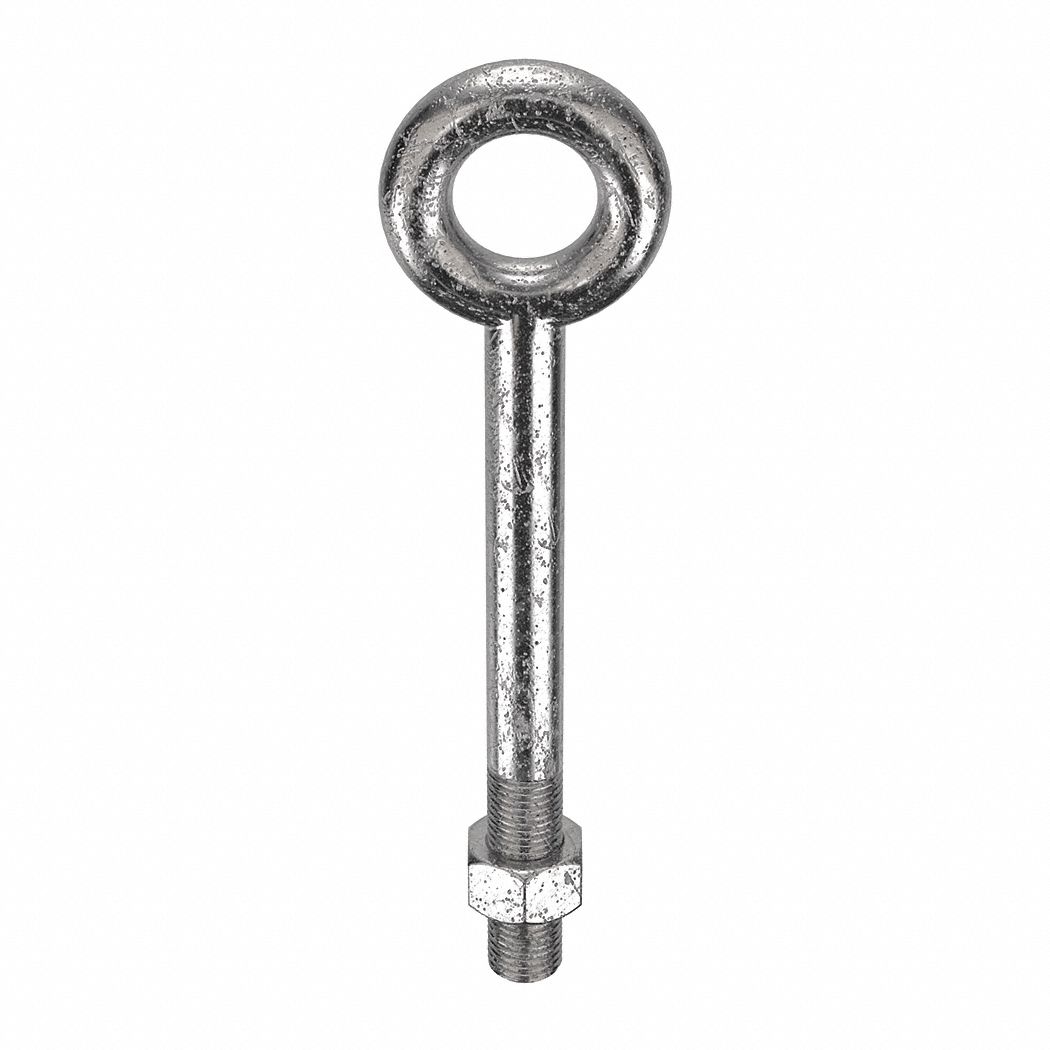 KEN FORGING N2010316SS12 Machinery Eye Bolt Shank D 1 in