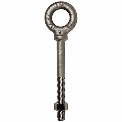 KEN FORGING N2023316SS10 Machinery Eye Bolt Shank D 3/8 in