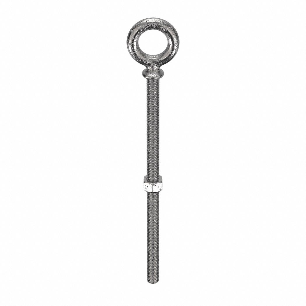 KEN FORGING N2028316SS12 Machinery Eye Bolt Shank D 3/4 in