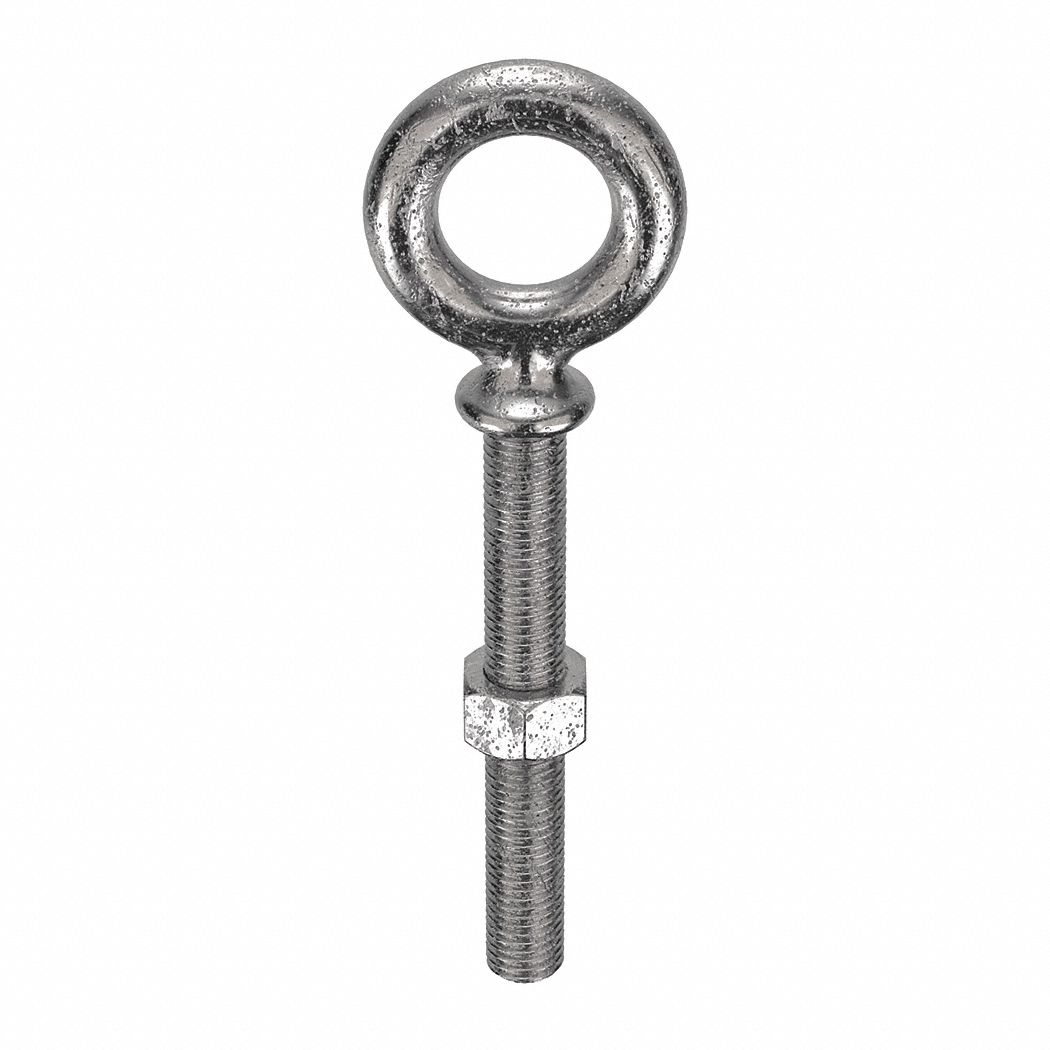 KEN FORGING N2030316SS6 Machinery Eye Bolt Shank D 1 in