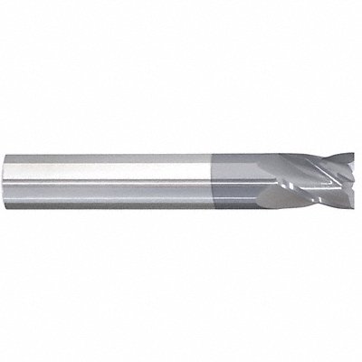 GRAINGER 203001103 Square End Mill Single End Carbide 3/16