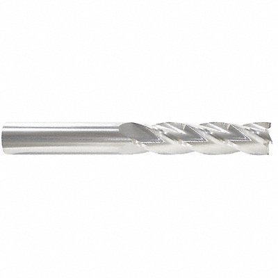 GRAINGER 215001001 Square End Mill Single End Carbide 1/8