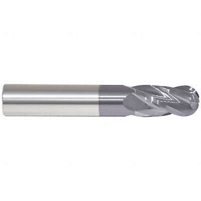 GRAINGER 223001007 Ball End Mill Single End 1/64 Carbide