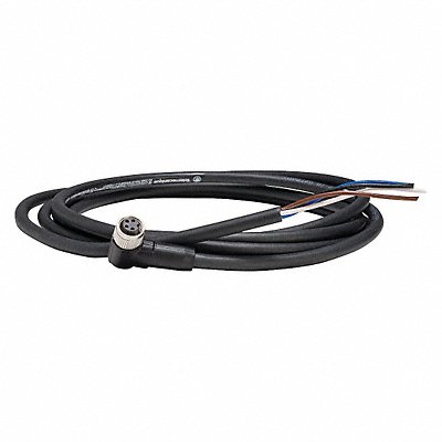 TELEMECANIQUE SENSORS XZCP1041L2 Cordset 6.56 ft Black 250VAC/300VDC