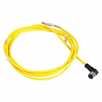 TELEMECANIQUE SENSORS XZCPV1965L2 Cordset 6.56 ft Yellow 250VAC/300VDC