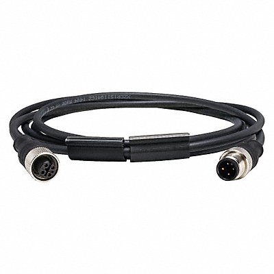 TELEMECANIQUE SENSORS XZCR1511041C2 Cordset 6.56 ft Black 250VAC/300VDC