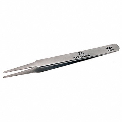 AVEN 18049TT Tweezers Titanium Straight 4 1/2 L