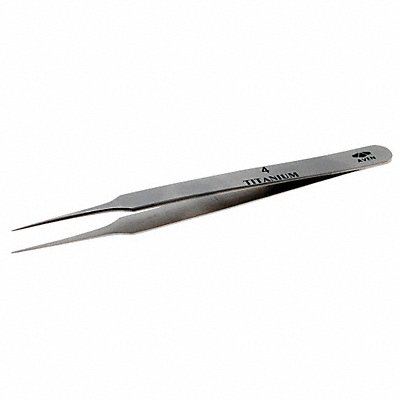 AVEN 18059TT Tweezers Titanium Relieved 4 1/4 L