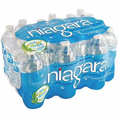 NIAGARA NIA05L241596 Bottled Water 24 Bottles Case PK1596