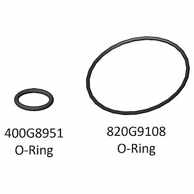 FILL-RITE 825KTG9123 EPDM O-Ring Meter Kit