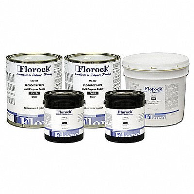 FLOROCK M8205KT Floor Resin 4700 Kit Opaqueue 3.45 gal