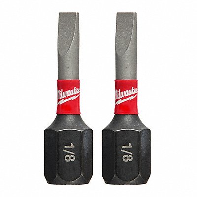 MILWAUKEE 48324416 Insert Bit 1/4 Slotted 4-5 1 PK2