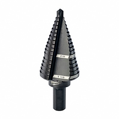 MILWAUKEE 48899209 Step Cone Drill 7/8in to 1.125in HSS