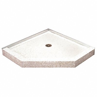 TERRAZZO-WARE SBC362F Shower Base Neo-Angle 36 in x 36 in Tan