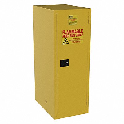 JAMCO BA60YP Flammable Safety Cabinet 60 gal Yellow