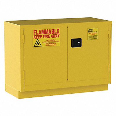 JAMCO BT30YP Flammable Safety Cabinet 30 gal Yellow