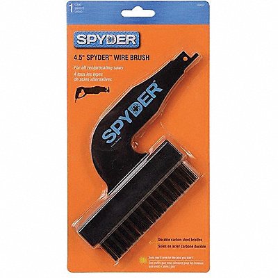 SPYDER 400002 Spyder Brushes For Recip Saws 4-1/2 in L