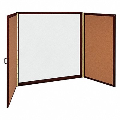 GHENT C144M Conference Room Cabinet 2 Doors Mahogany