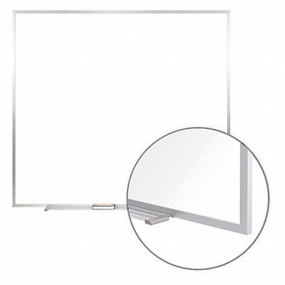 GHENT M2444 Dry Erase Brd Non-Mag. Melamine 48-5/8 W