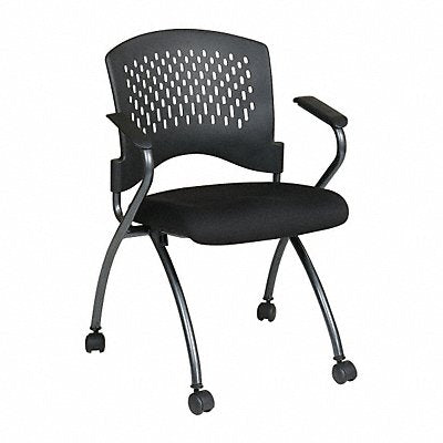 OFFICE STAR 8433030 Chair Folding Fabric/Metal Fabric PK2