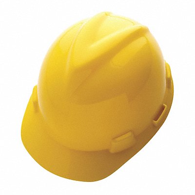MSA 10150200 H9882 Hard Hat Type 1 Class E Ratchet Yellow