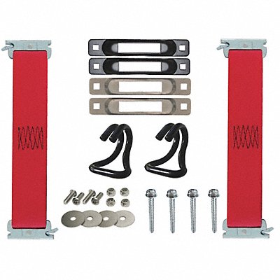SNAP-LOC SLCHK Tie Down Strap Kit E-Track Red